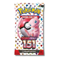 Pokémon trading card game pack with cartoon character on a white background