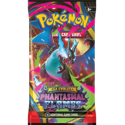Pokémon trading card game pack with Mega Evolution theme