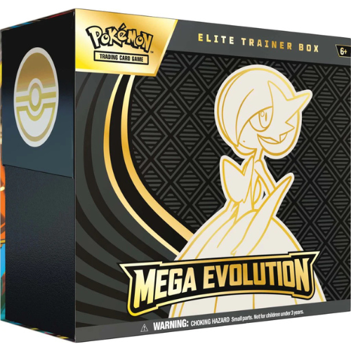 Pokémon Trading Card Game Elite Trainer Box Mega Evolution packaging