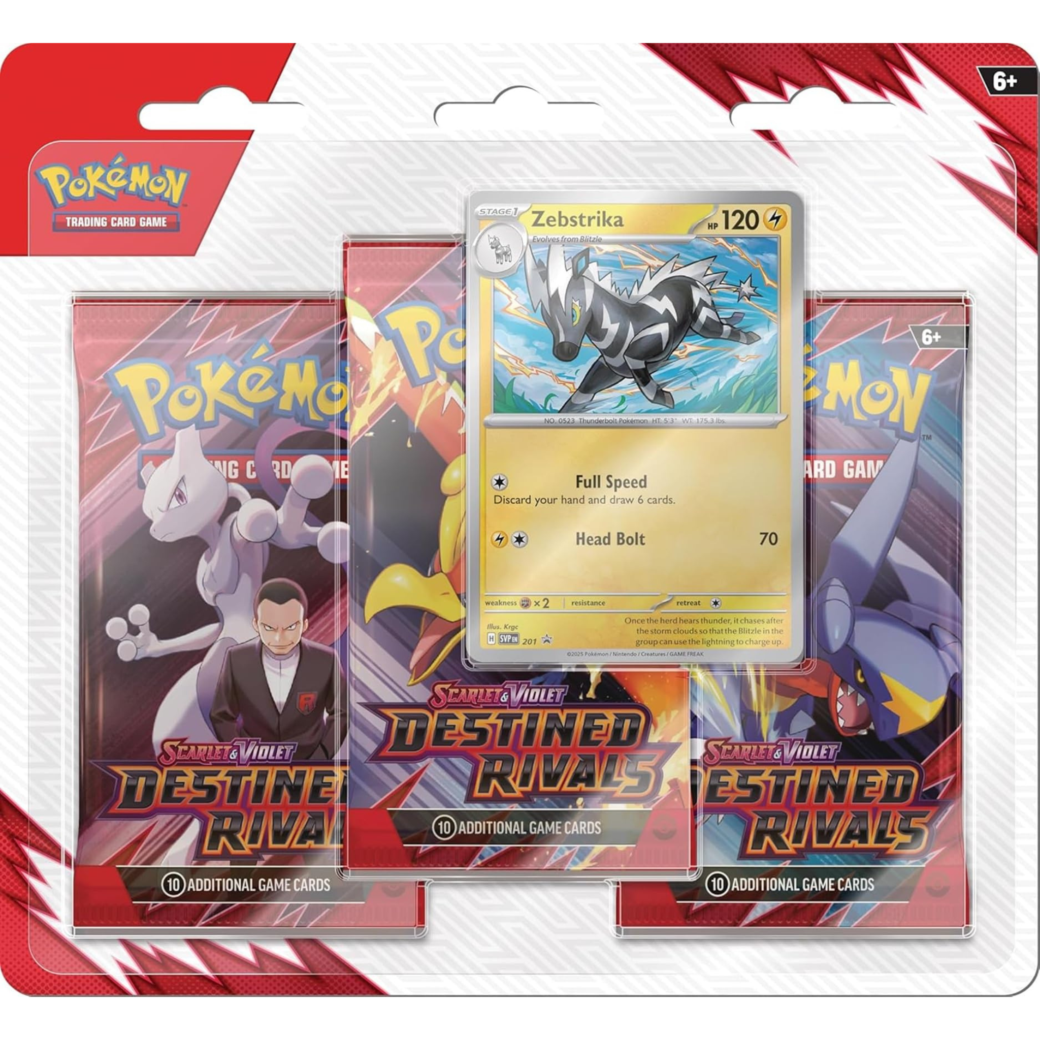 Pokémon trading card game pack with cards and packaging